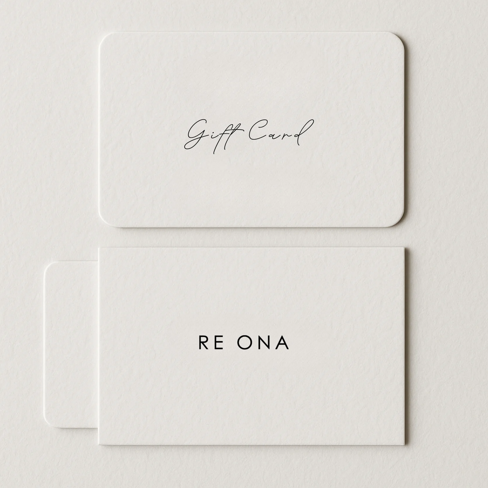 RE ONA Gift Card