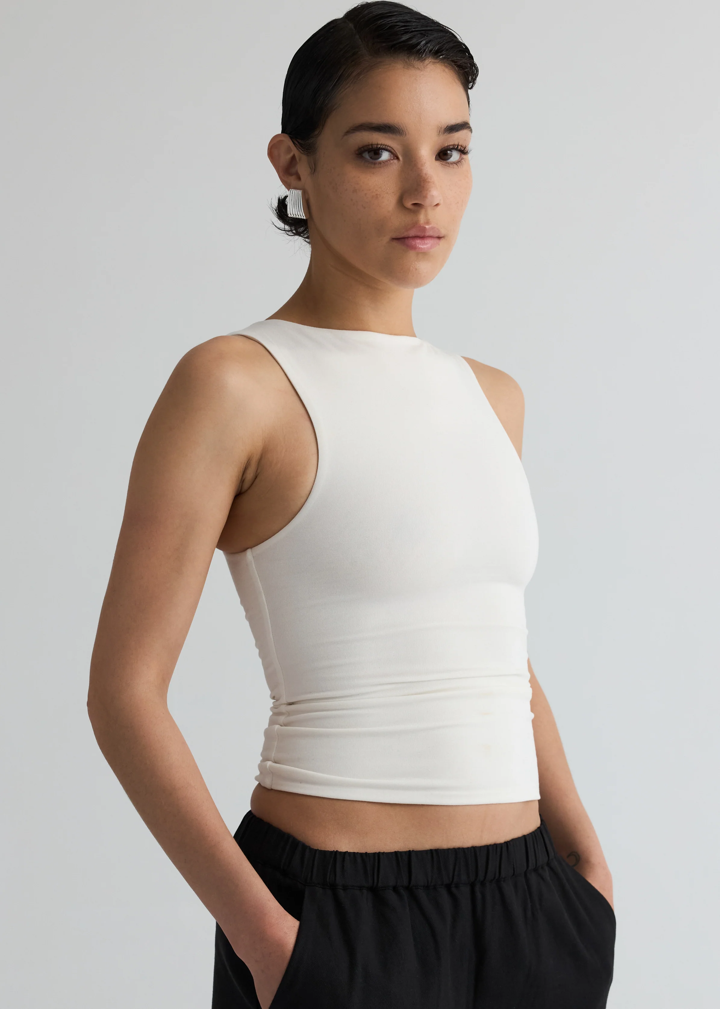 Sculpted Neck Tank - Image 11