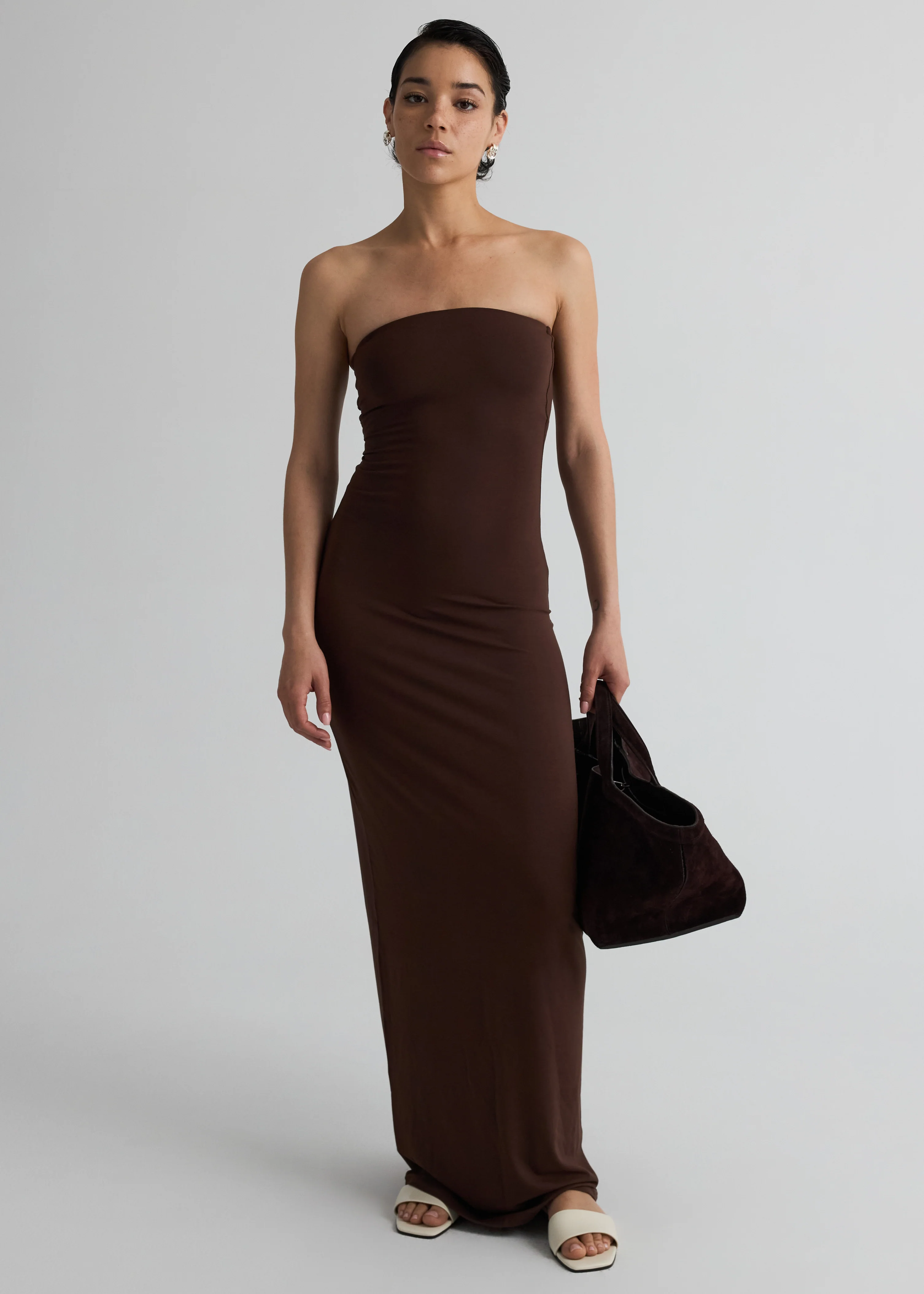Strapless Maxi Dress - Image 2
