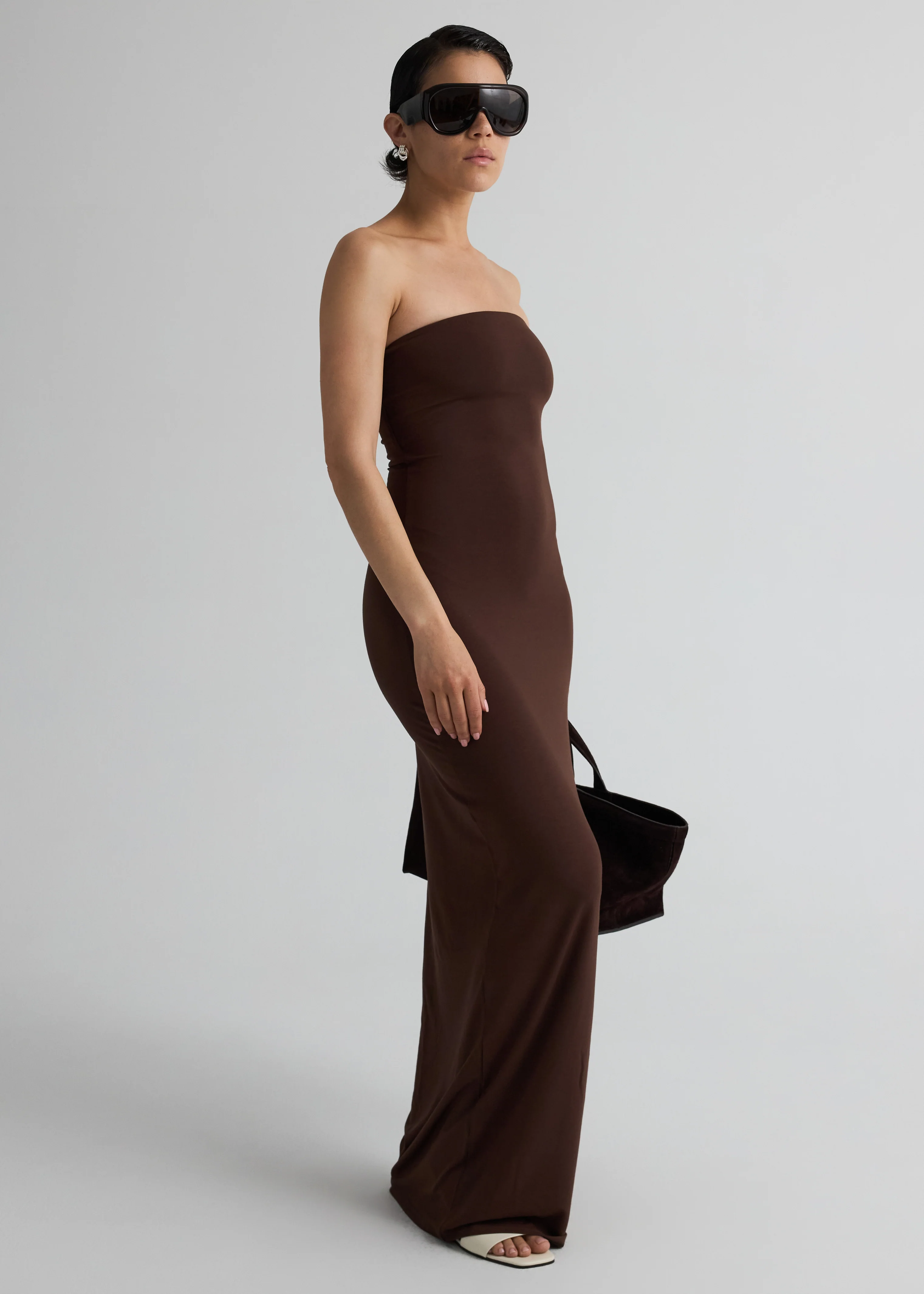 Strapless Maxi Dress - Image 3