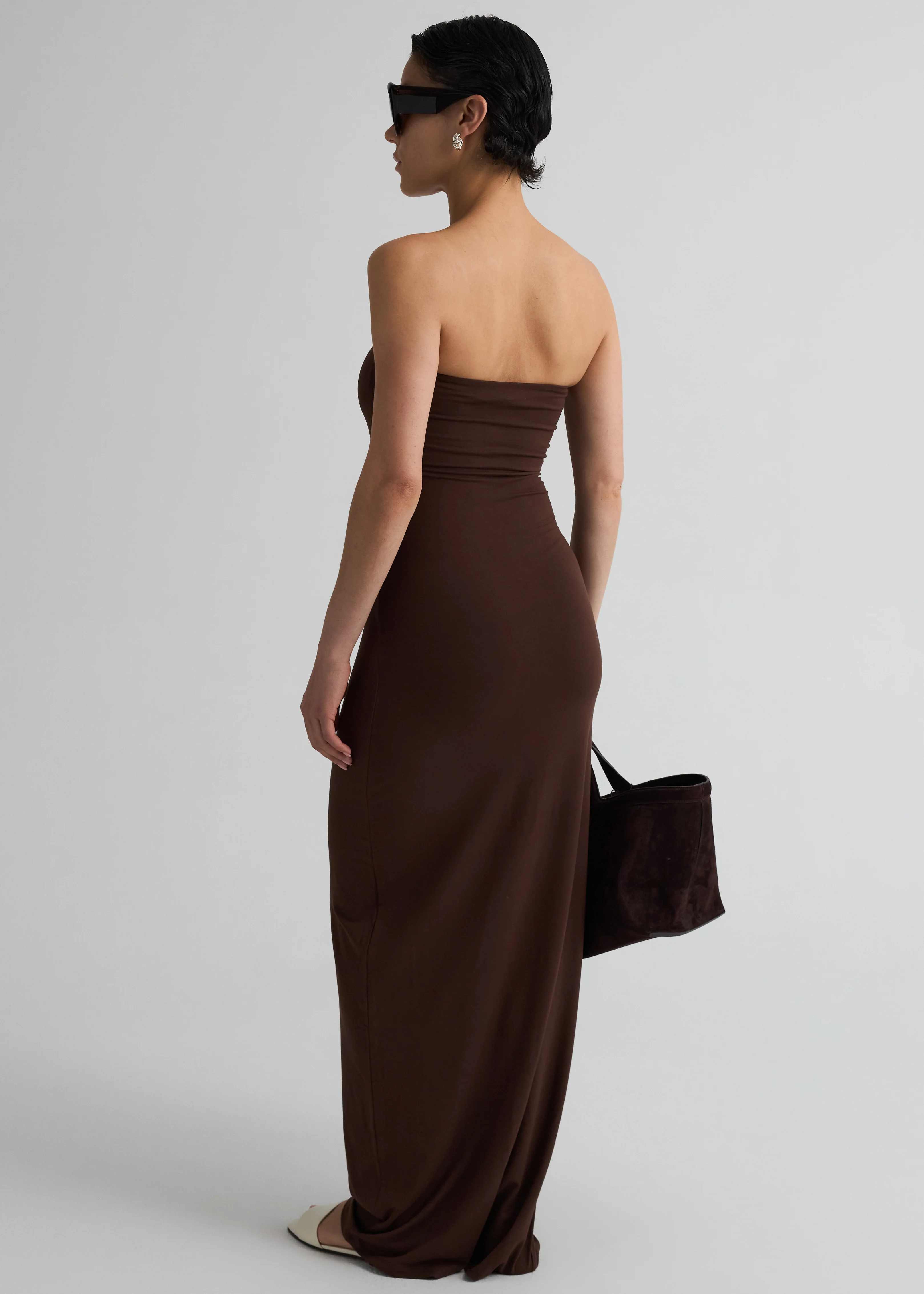 Strapless Maxi Dress - Image 4
