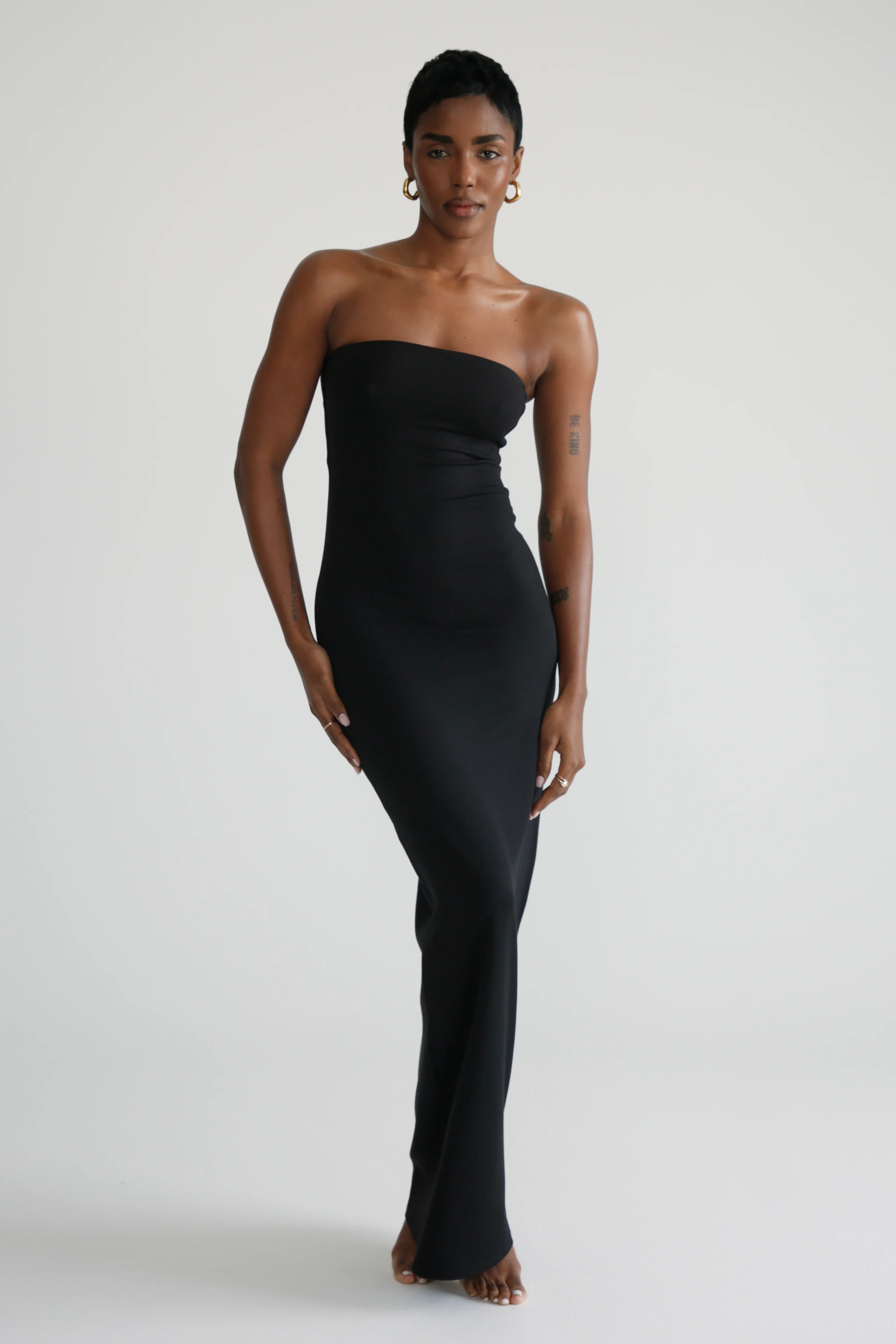 Strapless Maxi Dress - Image 9