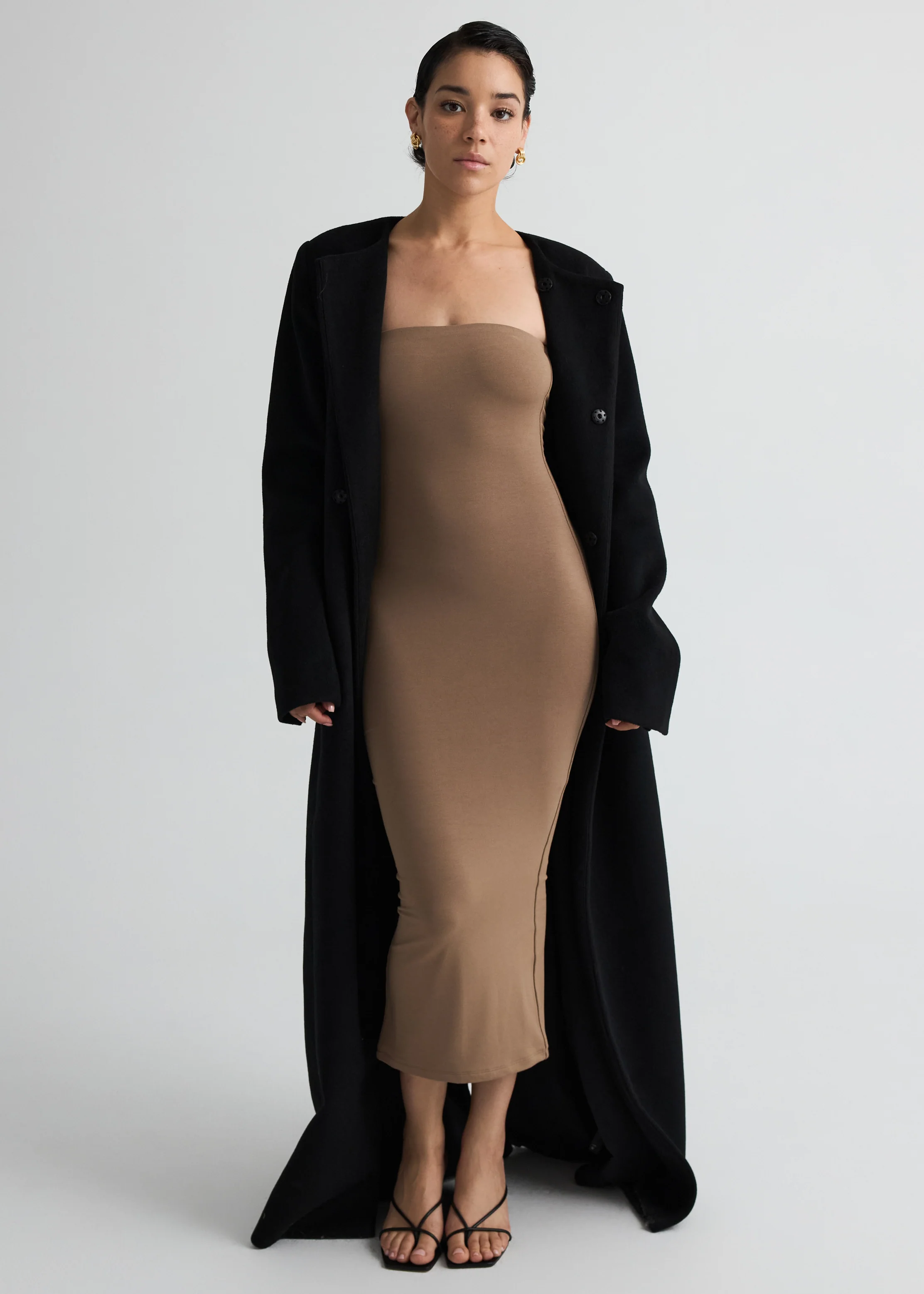 Strapless Midi Dress - Image 2