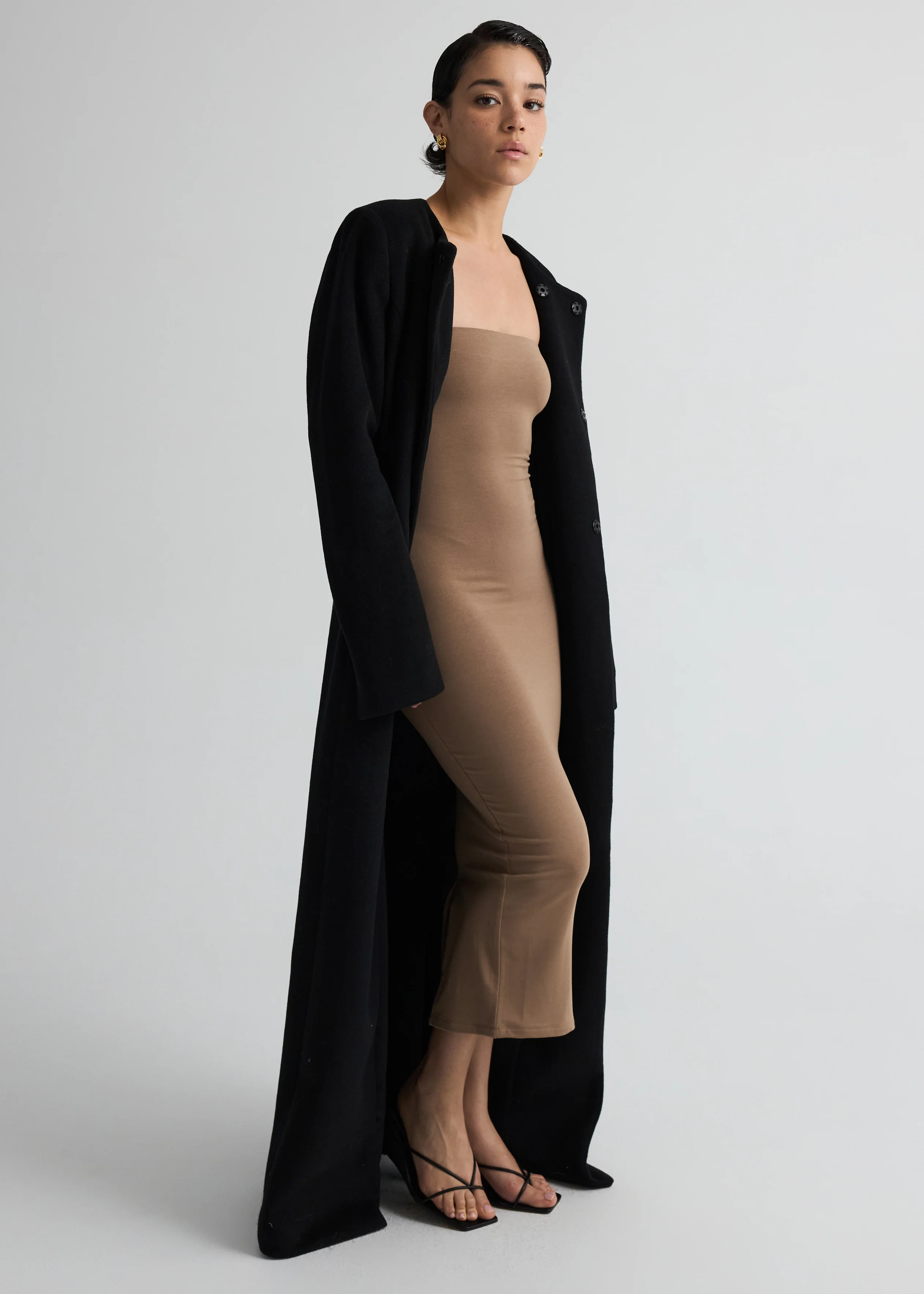 Strapless Midi Dress - Image 3