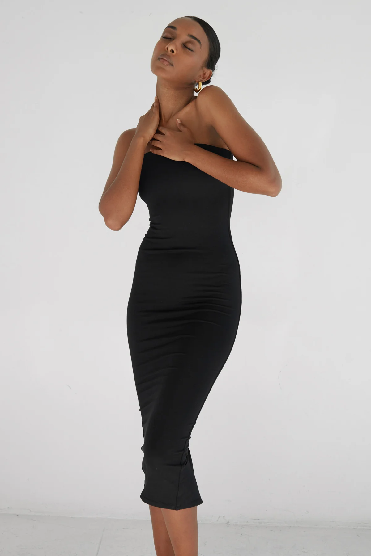 Strapless Midi Dress - Image 9
